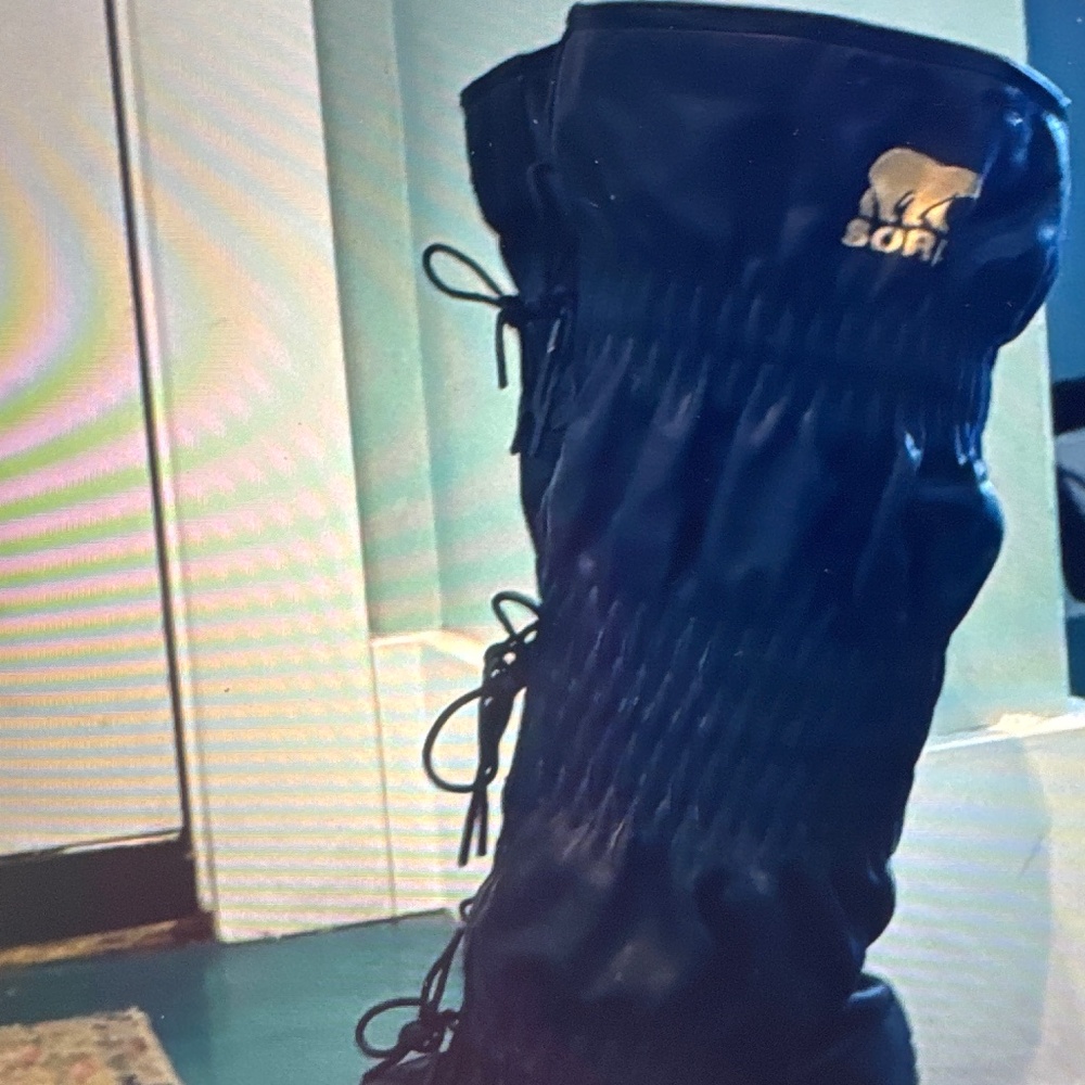 Sorel Women’s Leather Lace-Up Tall Boots